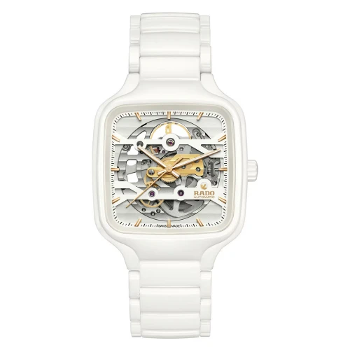 Чоловічий годинник RADO TRUE SQUARE AUTOMATIC SKELETON R27126012 купити за ціною 168400 грн на сайті - THEWATCH