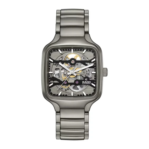 Чоловічий годинник RADO TRUE SQUARE AUTOMATIC SKELETON R27196152 купити за ціною 180870 грн на сайті - THEWATCH