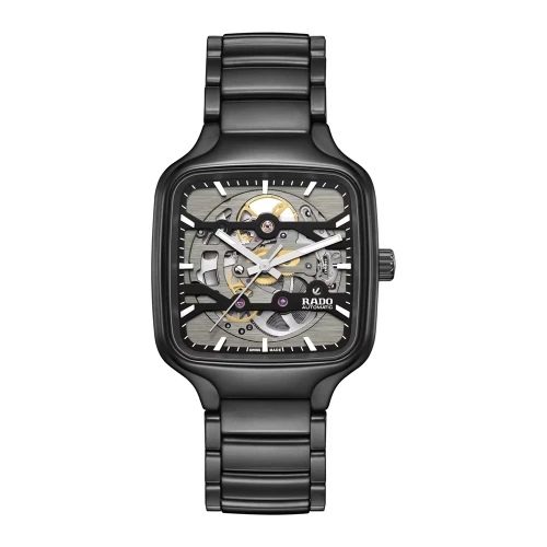 Чоловічий годинник RADO TRUE SQUARE AUTOMATIC SKELETON R27197152 купити за ціною 180870 грн на сайті - THEWATCH