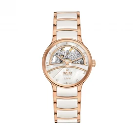 Жіночий годинник RADO CENTRIX AUTOMATIC DIAMONDS OPEN HEART R30029932 купити за ціною 218300 грн на сайті - THEWATCH