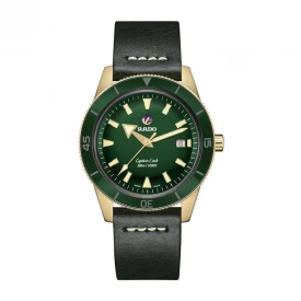Чоловічий годинник RADO CAPTAIN COOK AUTOMATIC BRONZE R32504315 купити за ціною 171520 грн на сайті - THEWATCH