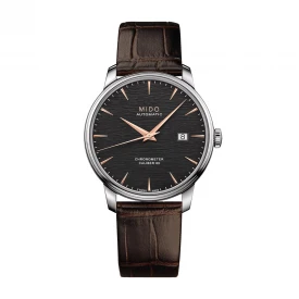 Чоловічий годинник MIDO BARONCELLI CHRONOMETER SILICON GENT M027.408.16.061.00 купити за ціною 73600 грн на сайті - THEWATCH