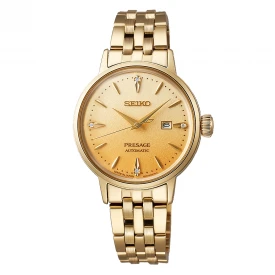 Жіночий годинник SEIKO PRESAGE COCKTAIL TIME EGGNOG SRE018J1 купити за ціною 33800 грн на сайті - THEWATCH