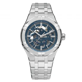 Мужские наручные часы MAURICE LACROIX AIKON AUTOMATIC SKELETON AL6008-SS00F-031-C купить по цене 223650 грн на сайте - THEWATCH