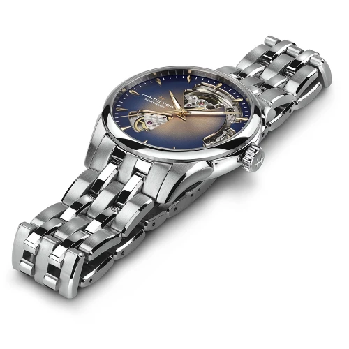 Жіночий годинник HAMILTON JAZZMASTER OPEN HEART LADY AUTO 36MM H32215101 купити за ціною 62060 грн на сайті - THEWATCH
