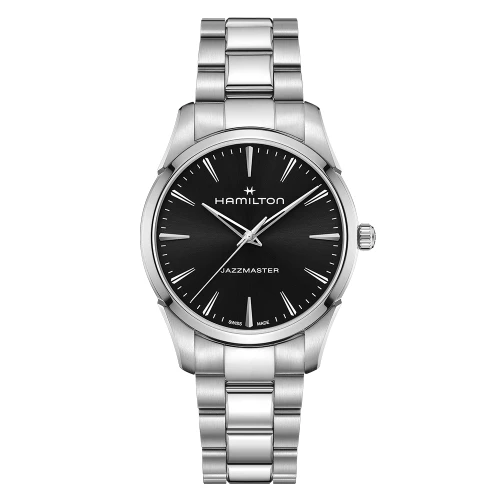 Мужские наручные часы HAMILTON JAZZMASTER QUARTZ 40MM H32461131 купить по цене 24640 грн на сайте - THEWATCH