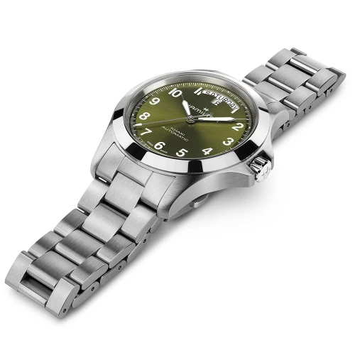 Чоловічий годинник HAMILTON KHAKI FIELD KING DAY-DATE 40MM H64475160 купити за ціною 45530 грн на сайті - THEWATCH