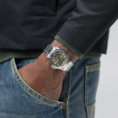 Чоловічий годинник HAMILTON KHAKI FIELD KING DAY-DATE 40MM H64475160 купити за ціною 45530 грн на сайті - THEWATCH