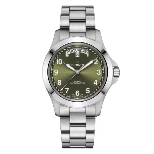Чоловічий годинник HAMILTON KHAKI FIELD KING DAY-DATE 40MM H64475160 купити за ціною 45530 грн на сайті - THEWATCH