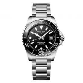 Чоловічий годинник LONGINES HYDROCONQUEST 39MM L3.779.4.56.6 купити за ціною 120630 грн на сайті - THEWATCH