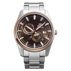 Чоловічий годинник ORIENT CONTEMPORARY STRETTO SUN & MOON RA-AK0313Y30B купити за ціною 20800 грн на сайті - THEWATCH