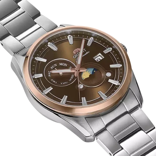 Чоловічий годинник ORIENT CONTEMPORARY STRETTO SUN & MOON RA-AK0313Y30B купити за ціною 20800 грн на сайті - THEWATCH