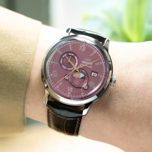 Мужские наручные часы ORIENT BAMBINO VERSION 9 RA-AK0807R30B купить по цене 17850 грн на сайте - THEWATCH