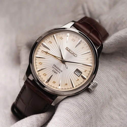 Чоловічий годинник PRESAGE COCKTAIL TIME ACACIA GMT SSK041J1 купити за ціною 31200 грн на сайті - THEWATCH