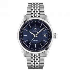 Чоловічий годинник TISSOT VISODATE 39MM T157.407.11.041.00 купити за ціною 45970 грн на сайті - THEWATCH