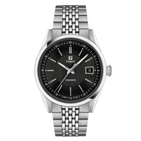 Чоловічий годинник TISSOT VISODATE 39MM T157.407.11.051.00 купити за ціною 45970 грн на сайті - THEWATCH