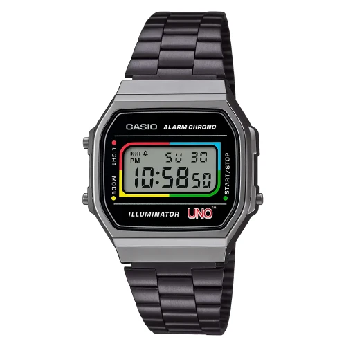 Чоловічий годинник CASIO VINTAGE ICONIC A168WEUC-1AER купити за ціною 7530 грн на сайті - THEWATCH