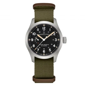 Мужские наручные часы HAMILTON KHAKI FIELD MECHANICAL POWER RESERVE 40MM H69509930 купить по цене 47710 грн на сайте - THEWATCH