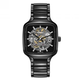 Чоловічий годинник RADO TRUE SQUARE AUTOMATIC SKELETON DIAMONDS R27124702 купити за ціною 405410 грн на сайті - THEWATCH