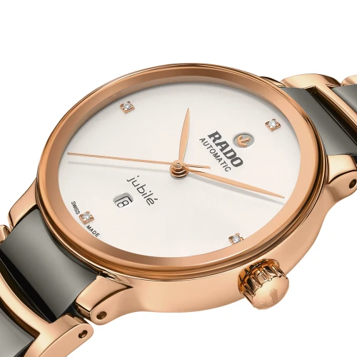 Жіночий годинник RADO CENTRIX AUTOMATIC DIAMONDS R30019722 купити за ціною 137210 грн на сайті - THEWATCH