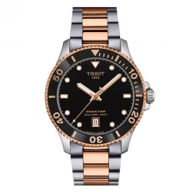 Чоловічий годинник TISSOT SEASTAR 1000 40MM T120.410.22.051.01 купити за ціною 27770 грн на сайті - THEWATCH
