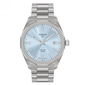 Мужские наручные часы TISSOT PRC 100 SOLAR 39MM T151.422.11.351.00 купить по цене 26810 грн на сайте - THEWATCH