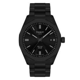 Чоловічий годинник TISSOT PRC 100 SOLAR 39MM T151.422.33.051.00 купити за ціною 29370 грн на сайті - THEWATCH