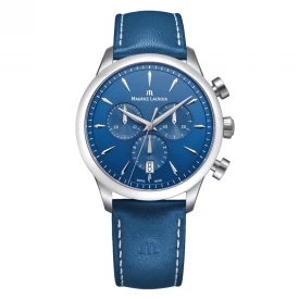 Мужские наручные часы MAURICE LACROIX 1975 QUARTZ CHRONOGRAPH 40MM 751038-SS001-430-4 купить по цене 53010 грн на сайте - THEWATCH