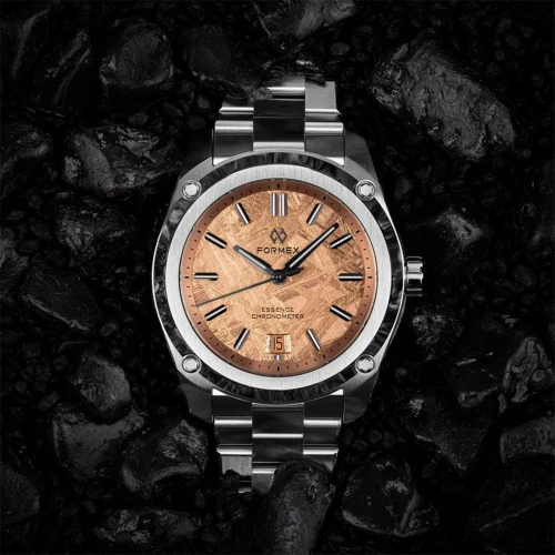 Чоловічий годинник FORMEX ESSENCE AUTOMATIC COSC "SPACE GOLD" 39MM SPECIAL EDITION 0339.9.6695.101 купити за ціною 125000 грн на сайті - THEWATCH