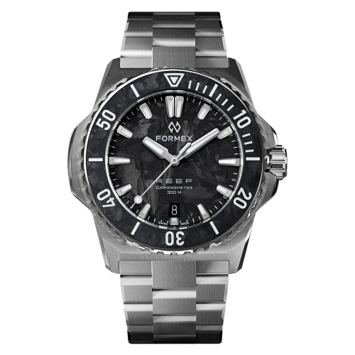 Чоловічий годинник FORMEX REEF AUTOMATIC COSC 39,5MM FORGED CARBON 2201.1.6399.100 купити за ціною 118500 грн на сайті - THEWATCH