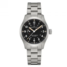 Чоловічий годинник HAMILTON KHAKI FIELD MECHANICAL POWER RESERVE 40MM H69509130 купити за ціною 52700 грн на сайті - THEWATCH