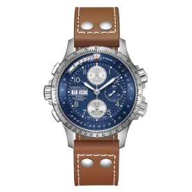 Чоловічий годинник HAMILTON KHAKI AVIATION X-WIND AUTO CHRONO H77506540 купити за ціною 105720 грн на сайті - THEWATCH