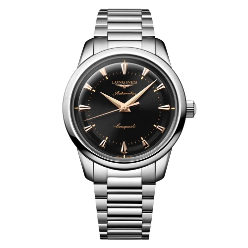Чоловічий годинник LONGINES CONQUEST HERITAGE L1.650.4.52.6 купити за ціною 185830 грн на сайті - THEWATCH