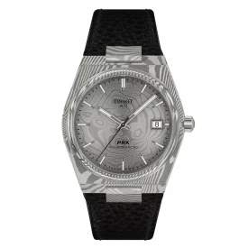 Чоловічий годинник TISSOT PRX DAMASCUS STEEL 38MM T137.807.96.081.00 купити за ціною 57140 грн на сайті - THEWATCH