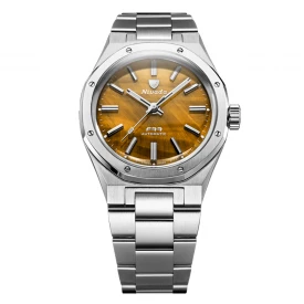 Чоловічий годинник NIVADA GRENCHEN F77 SST TIGER EYE MK1 37 MM 68032A77 купити за ціною 88800 грн на сайті - THEWATCH