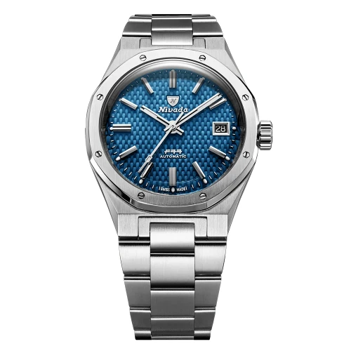 Чоловічий годинник NIVADA GRENCHEN F77 SST BLUE MK2 38 MM 69013A77 купити за ціною 76700 грн на сайті - THEWATCH