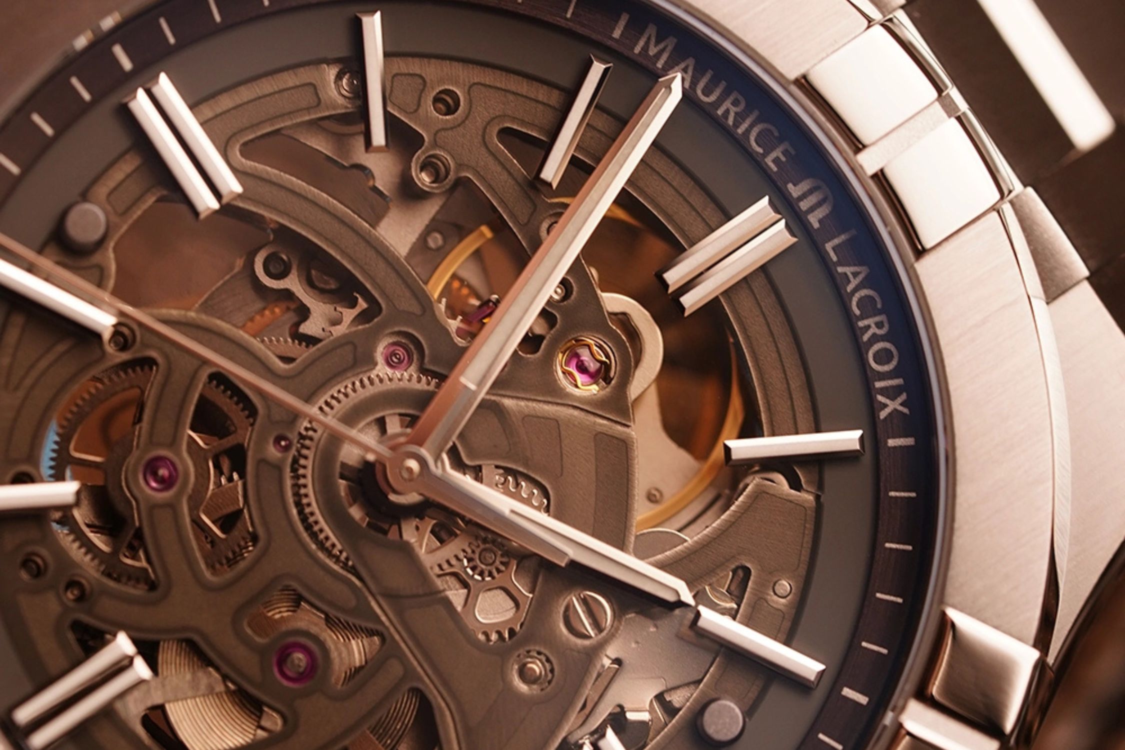 Годинник Maurice Lacroix Aikon Automatic Skeleton AI6008-SS002-030-1 (2)