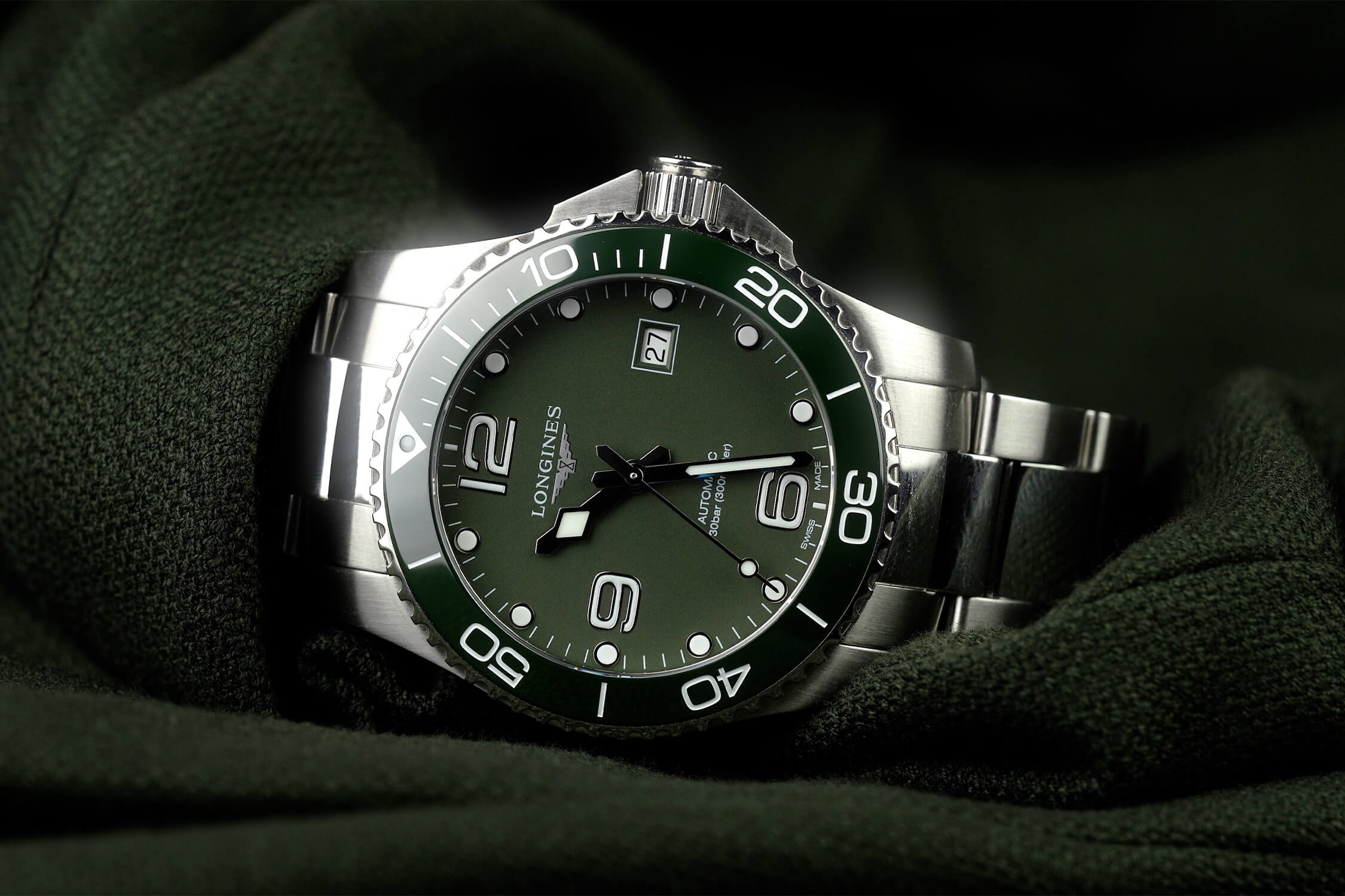годинник LONGINES HYDROCONQUEST L3.781.4.06.6 