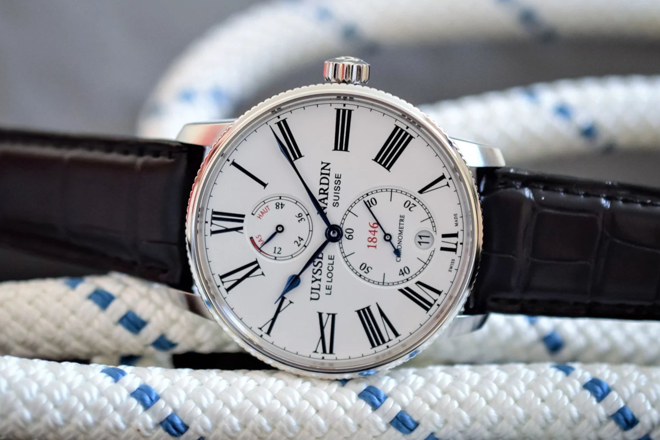 Ulysse Nardin Spade hands