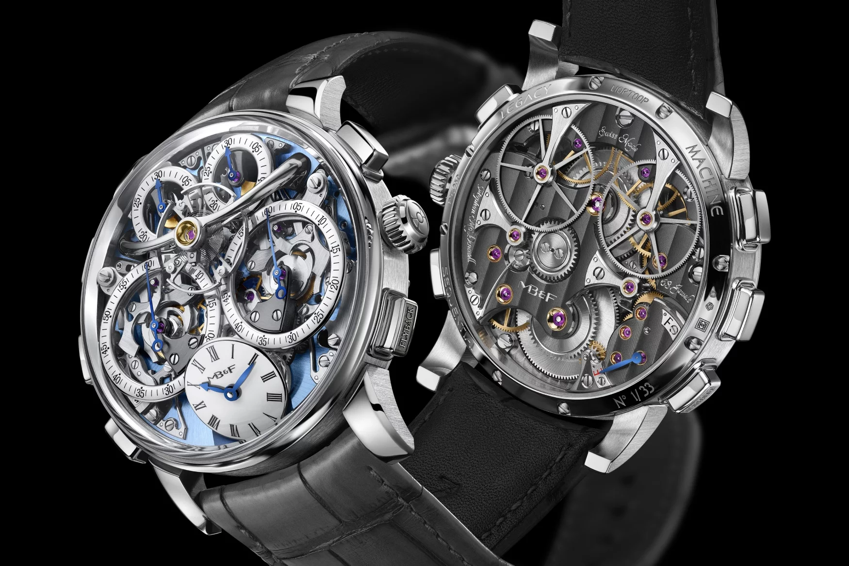 MB&F Legacy Machine Sequential Flyback Platinum