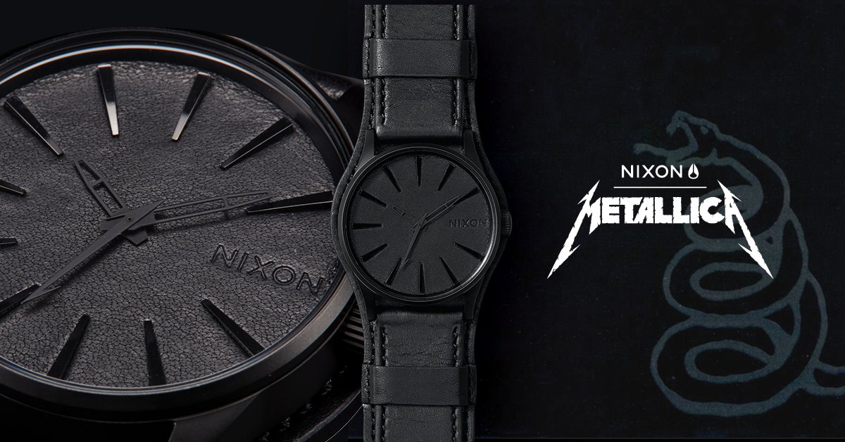 часы metallica nixon_A105-3101-00